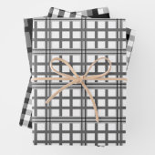 Schaduwen van grijs inpakpapier set vel (In situ)