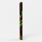 Schaduwen van groen afgevoerd in vlammen Case-Mate iPhone case (Achterkant/rechts)