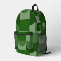 Schaduwen van groen geometrisch vormpatroon