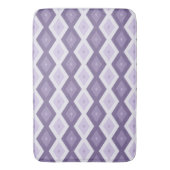 Schaduwen van het lavendiamantpatroon badmat (Voorkant Verticaal)