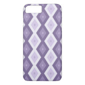 Schaduwen van het lavendiamantpatroon Case-Mate iPhone case (Achterkant)