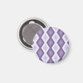 Schaduwen van het lavendiamantpatroon magneet (Voorkant / Achterkant)