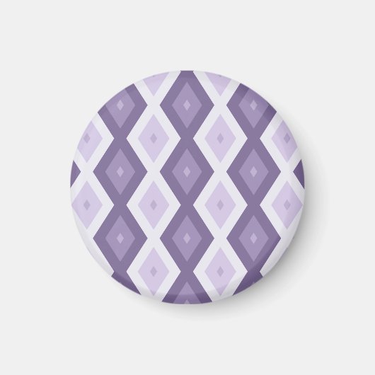 Schaduwen van het lavendiamantpatroon magneet (Voorkant)