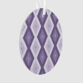 Schaduwen van het lavendiamantpatroon ornament (voorkant)