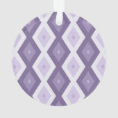 Schaduwen van het lavendiamantpatroon ornament (achterkant)