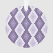 Schaduwen van het lavendiamantpatroon ornament (voorkant)