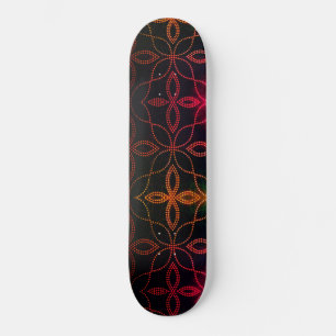 Schaduwen van het rode Skateboard