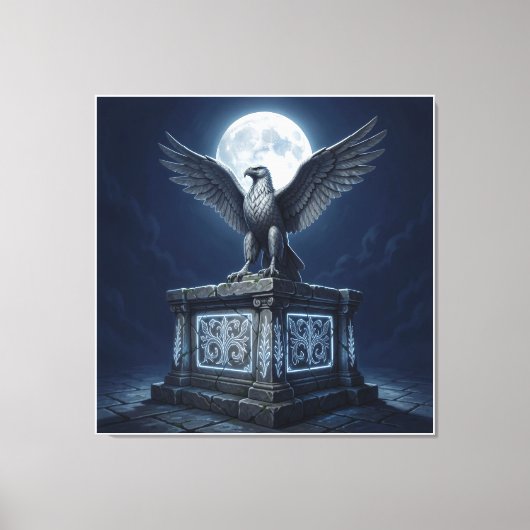 Schaduwen van het voorouderlijk altaar canvas afdruk (Voorkant)