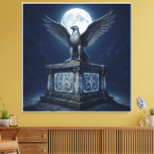 Schaduwen van het voorouderlijk altaar canvas afdruk (Insitu (Woonkamer))