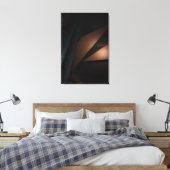 Schaduwen van Luxe Canvas Afdruk (Insitu (Slaapkamer))