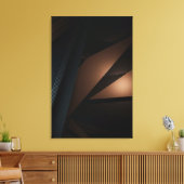 Schaduwen van Luxe Canvas Afdruk (Insitu (Woonkamer))