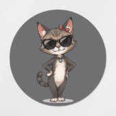 Schaduwen van onafhankelijkheid labels (Design 1)