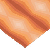 Schaduwen van Oranje geometrische Abstracte kunst Korte Tafelloper (Hoek)