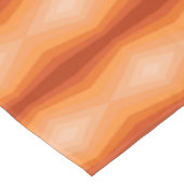 Schaduwen van Oranje geometrische Abstracte kunst Tafelkleed (Gekanteld)