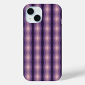 Schaduwen van Paarse geometrische Abstracte kunst Case-Mate iPhone Case (Achterkant)