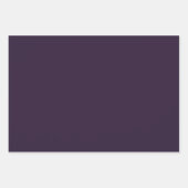 Schaduwen van Paarse geometrische Abstracte kunst Inpakpapier Vel (Voorkant 3)