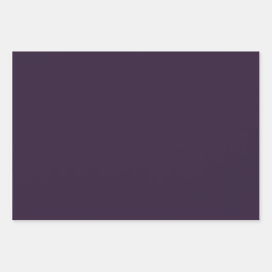 Schaduwen van Paarse geometrische Abstracte kunst Inpakpapier Vel (Voorkant 3)