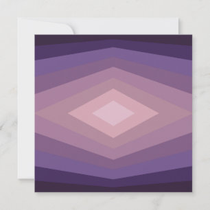 Schaduwen van Paarse geometrische Abstracte kunst Kaart