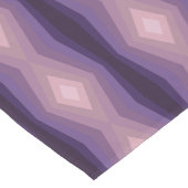 Schaduwen van Paarse geometrische Abstracte kunst Korte Tafelloper (Hoek)