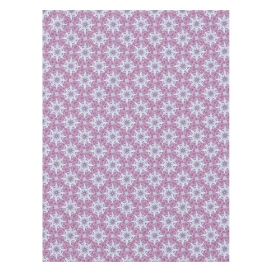 Schaduwen van Paarse Waterverf Pinwheel Tafeldoek Tafelkleed (Voorkant)