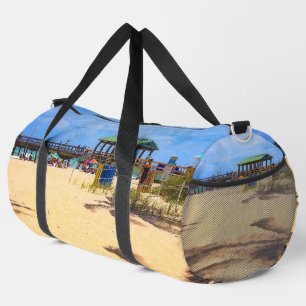 Schaduwen van Palm Trees Print Cut Sew Bag Plunjezak