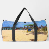 Schaduwen van Palm Trees Print Cut Sew Bag Plunjezak (Achterkant)