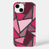 Schaduwen van roze gekleurd glas Case-Mate iPhone case (Achterkant)