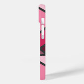 Schaduwen van roze gekleurd glas Case-Mate iPhone case (Achterkant / Links)