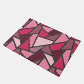 Schaduwen van roze gekleurd glas deurmat (Schuin)