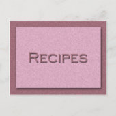 Schaduwen van roze kaart (Voorkant)