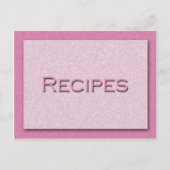 Schaduwen van roze kaart (Voorkant)