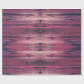 Schaduwen van roze kleurrijke Rustige Houtlook Cadeaupapier (Vlak)