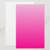 Schaduwen van roze pokerij briefpapier (Voorkant / Achterkant)