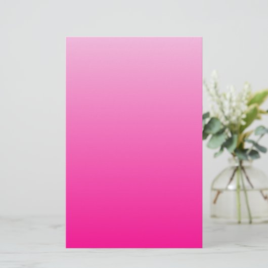 Schaduwen van roze pokerij briefpapier (Staand voorkant)