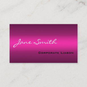 Schaduwen van roze standaardVisitekaartjes Visitekaartje