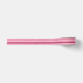 Schaduwen van roze strepen grosgrain lint (Voorkant)