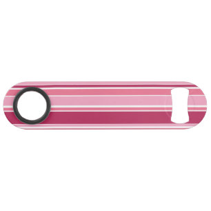 Schaduwen van roze strepen speed flessenopener