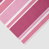 Schaduwen van roze strepen tissuepapier (Detail)