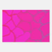 Schaduwen van roze verlooppapier inpakpapier vel (Voorkant)