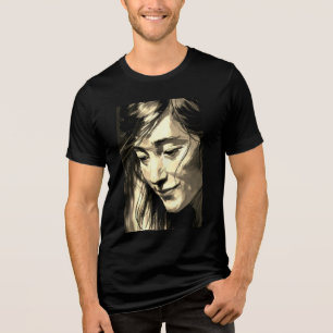 Schaduwen van stilte Tri-Blend shirt