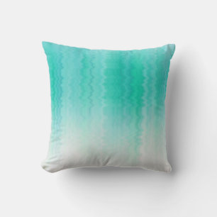 Schaduwen van Turquoise Color Kussen