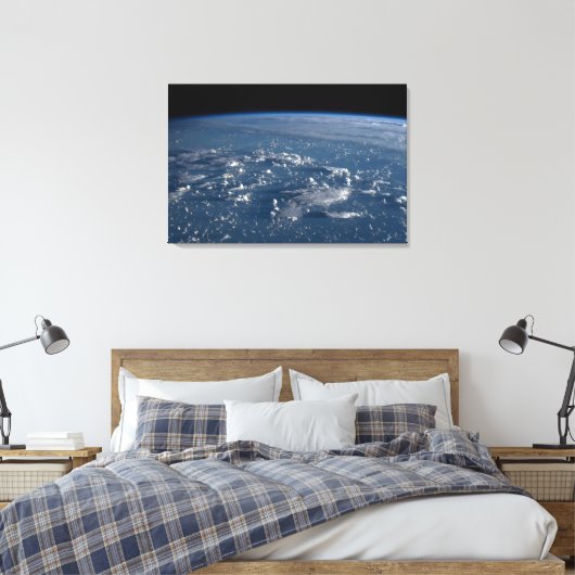 Schaduwen van wolken over het Filipijnse Zee Canvas Afdruk (Insitu (Slaapkamer))