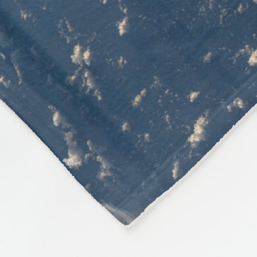 Schaduwen van wolken over het Filipijnse Zee Fleece Deken (Hoek)