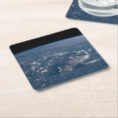 Schaduwen van wolken over het Filipijnse Zee Kartonnen Onderzetters (Schuin)