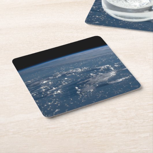 Schaduwen van wolken over het Filipijnse Zee Kartonnen Onderzetters (Schuin)