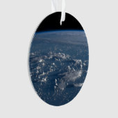 Schaduwen van wolken over het Filipijnse Zee Ornament (voorkant)