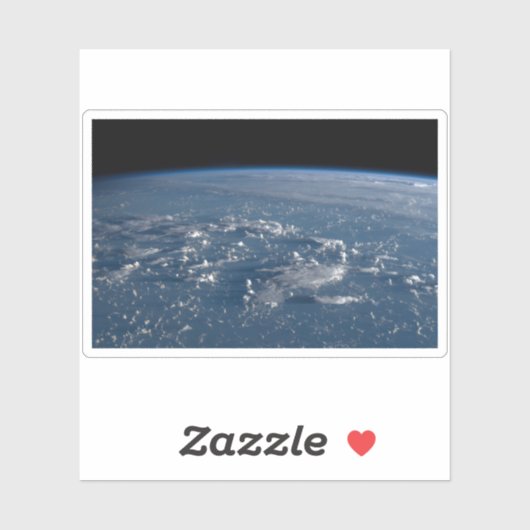 Schaduwen van wolken over het Filipijnse Zee Sticker (Vel)