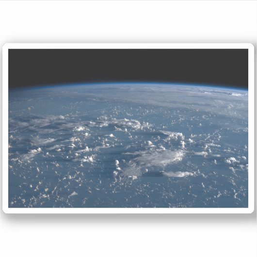 Schaduwen van wolken over het Filipijnse Zee Sticker (Voorkant)