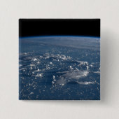 Schaduwen van wolken over het Filipijnse Zee Vierkante Button 5,1 Cm (Voorkant)