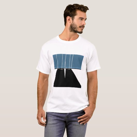 schaduwen zonder torens t-shirt (Voorkant volledig)